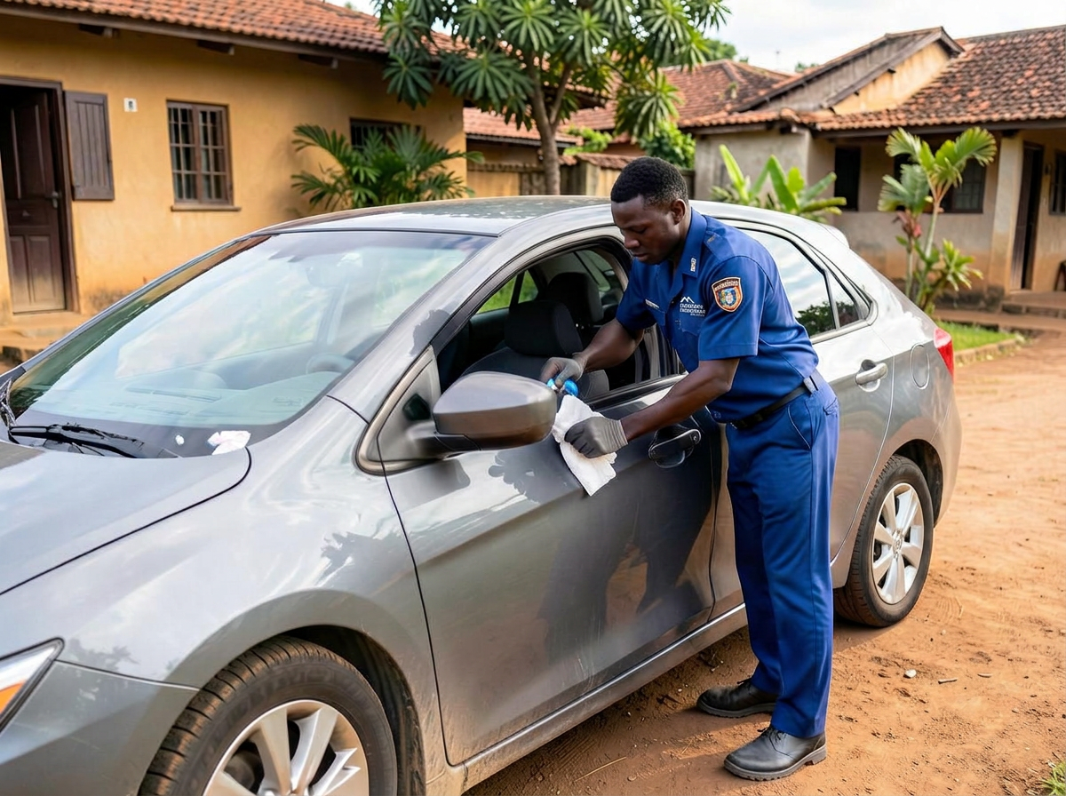 Nettoyage automobile au Cameroun — Maison Confiance Services
